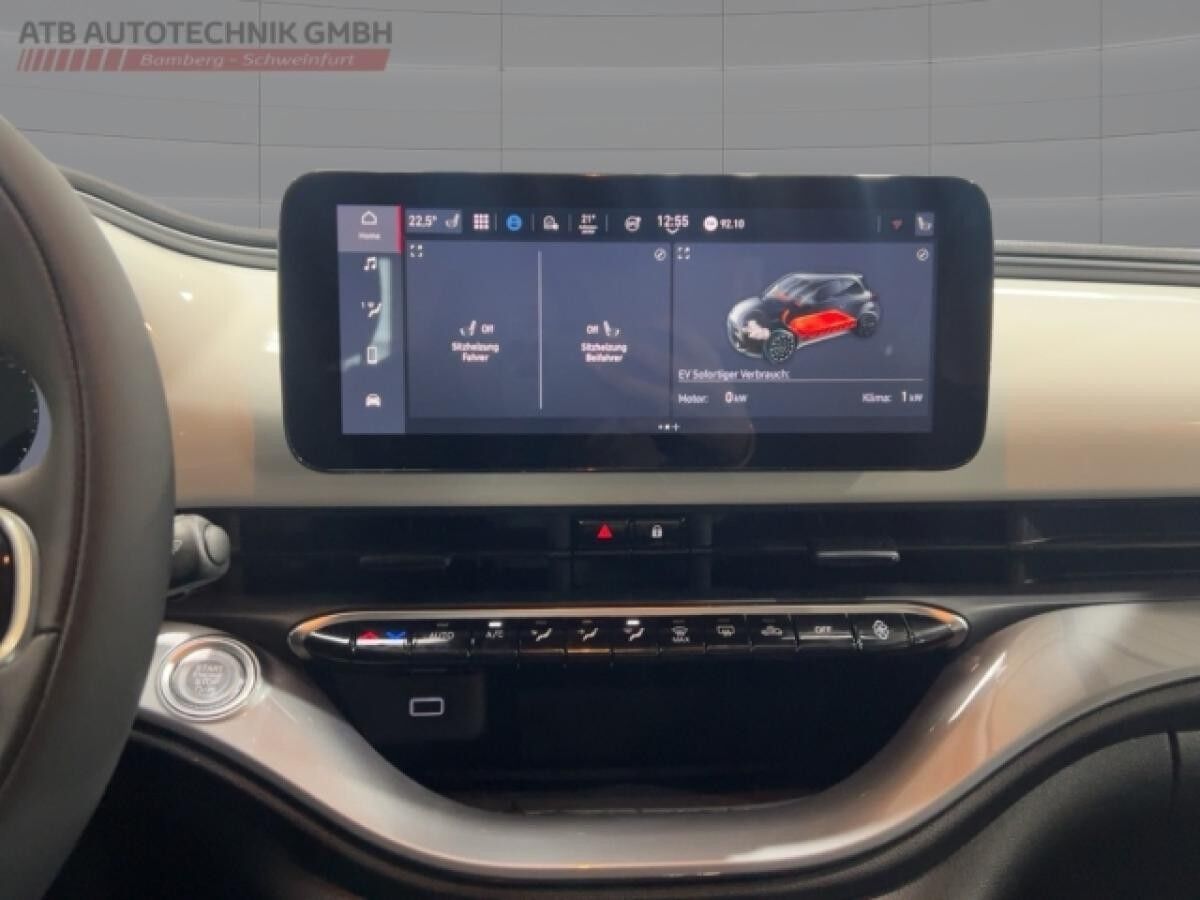 Fiat 500e Christmas Edition Black Deal 23,8 kWh,LMF, Sitzh.Totwinkel