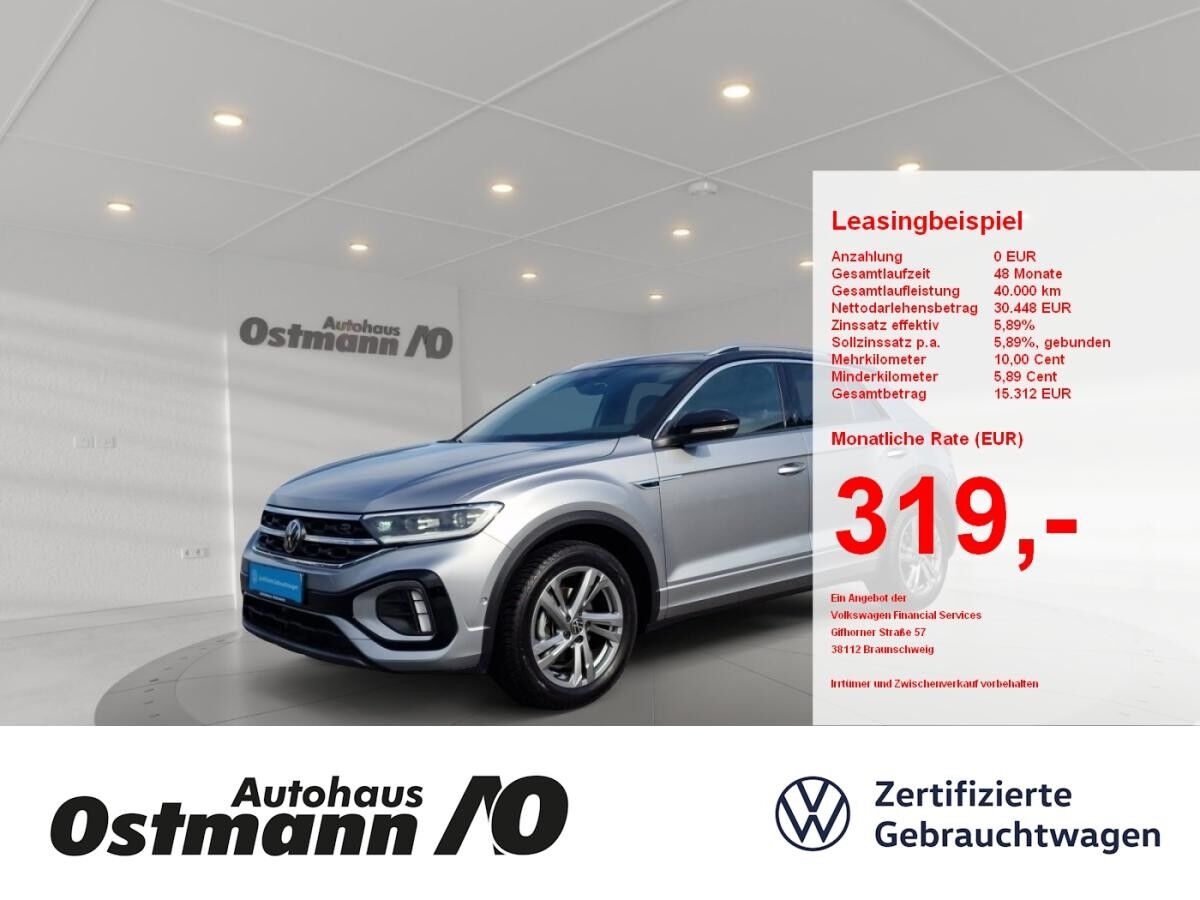 Volkswagen T-Roc 1.5 TSI R-Line 2xKlima ACC AHK AUT Kam.
