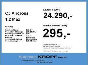 Citroën C5 Aircross 1.2 Fin. ab 2,99 % Navi,Parkpilot