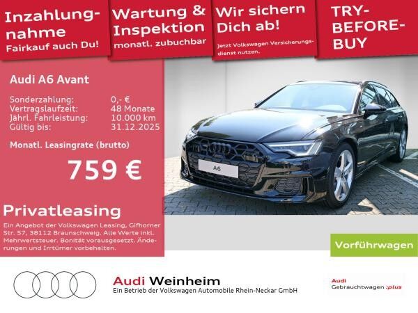 Audi A6 Avant S line 40 TDI quattro S tronic AHK Pano Matrix uvm