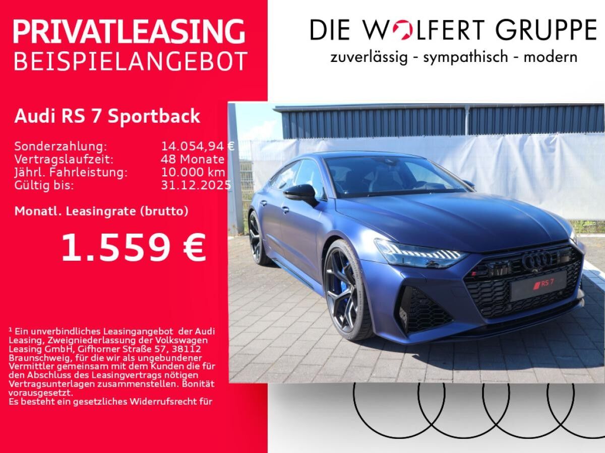 Audi RS7 RS 7 Sportback performance tiptronic*NAVARAMATT*