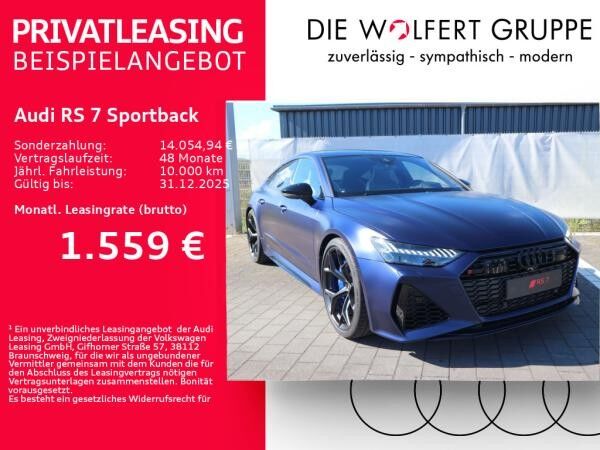 Audi RS7 RS 7 Sportback performance tiptronic*NAVARAMATT*