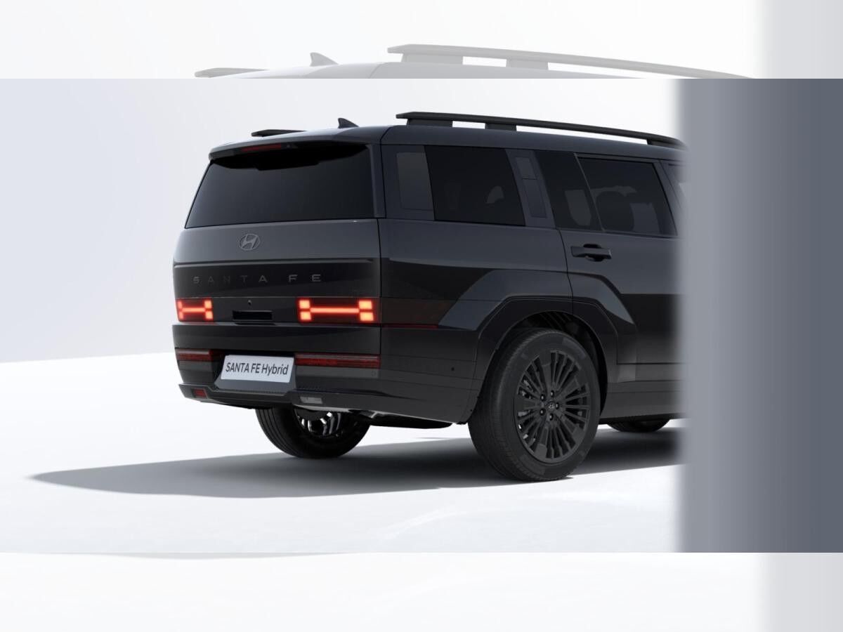 Hyundai SANTA FE 𝘽𝙡𝙖𝙘𝙠𝙡𝙞𝙣𝙚 7-SITZER Bestellaktion⬛360°⬛HEAD-UP⬛2.000 kg Anhängelast⬛6-9 Monate Lieferzeit