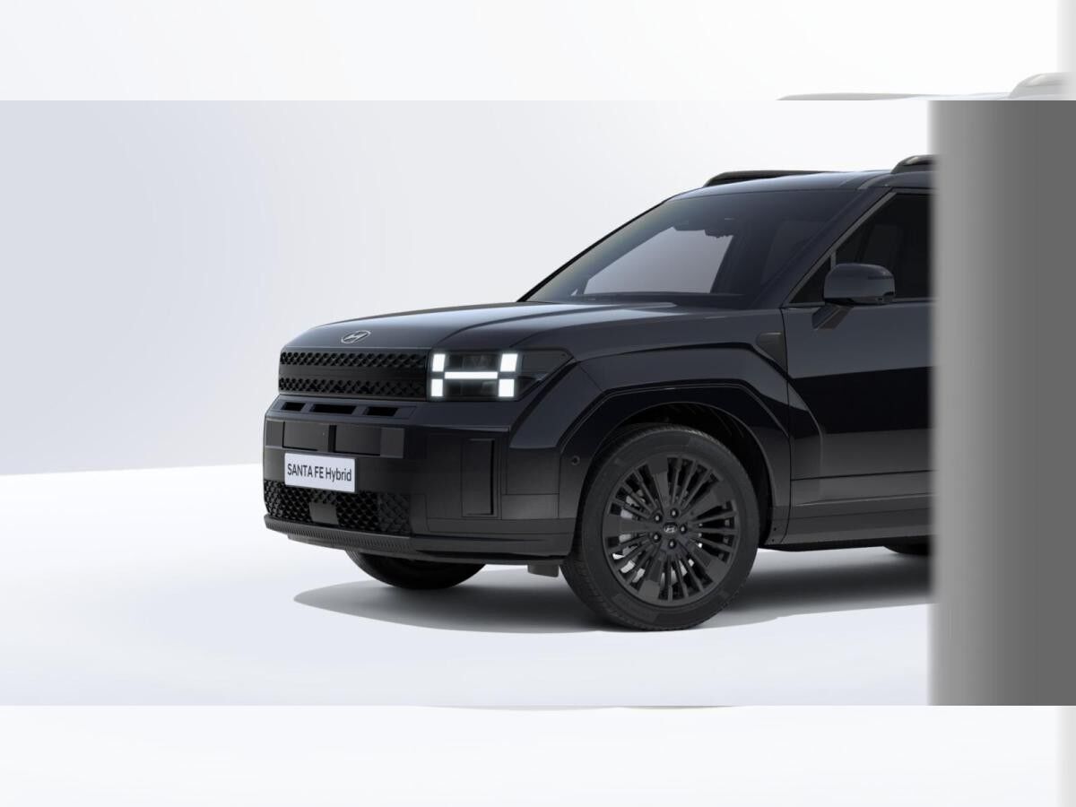 Hyundai SANTA FE 𝘽𝙡𝙖𝙘𝙠𝙡𝙞𝙣𝙚 7-SITZER Bestellaktion⬛360°⬛HEAD-UP⬛2.000 kg Anhängelast⬛6-9 Monate Lieferzeit