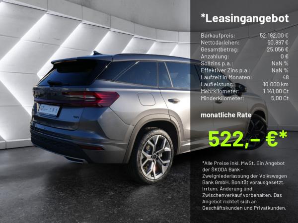 Skoda Kodiaq 2.0 TDI 4X4 Sportline SHZ MEMORY 7-SITZER Memory *851*