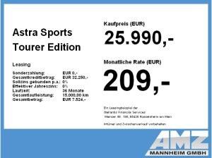 Opel Astra Sports Tourer Edition 1.2 Turbo