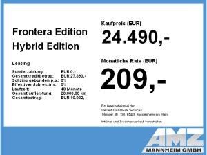 Opel Frontera Edition Hybrid