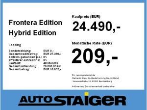 Opel Frontera Edition Hybrid