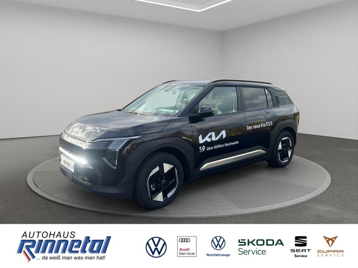 Kia EV3 Earth 58,3 kWh Earth KLIMA LED NAVI ALU DAB WÄRMEPUMPE SITZHEIZUNG LENKRADHEIZUNG RFK ELEK HECKKLAPP