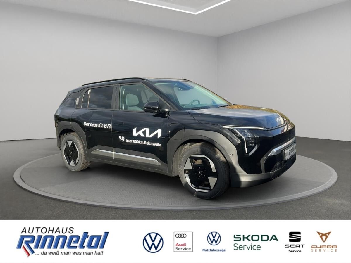 Kia EV3 Earth 58,3 kWh Earth KLIMA LED NAVI ALU DAB WÄRMEPUMPE SITZHEIZUNG LENKRADHEIZUNG RFK ELEK HECKKLAPP