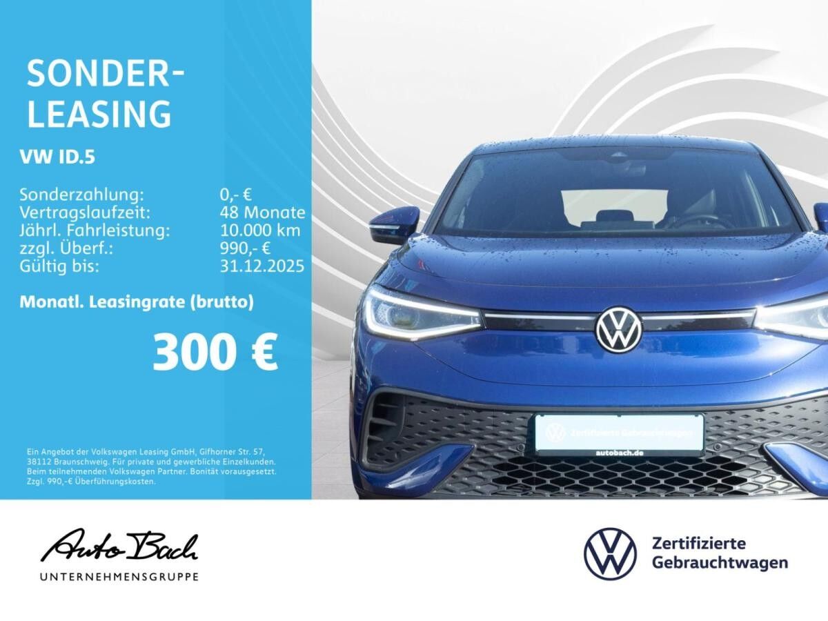 Volkswagen ID.5 Pro Automatik Navi LED Standhzg ACC EPH DAB AHK