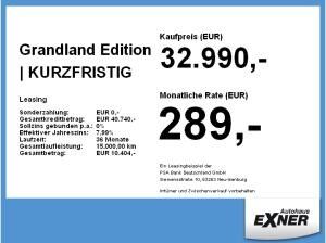 Opel Grandland Edition | KURZFRISTIG VERFÜGBAR | Privat