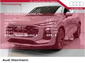 Audi Q3 Sportback e-hybrid S tronic