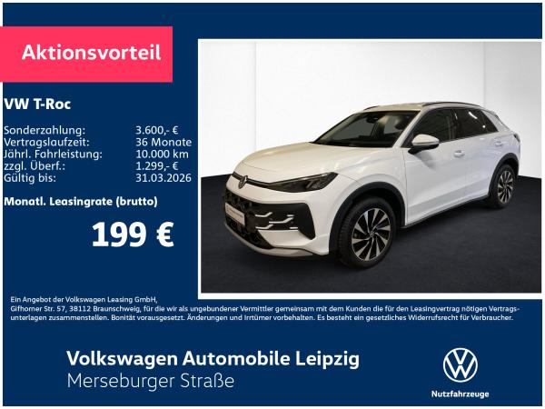 Volkswagen T-Roc Life 1.5 l eTSI Preisvorteil 4819 €