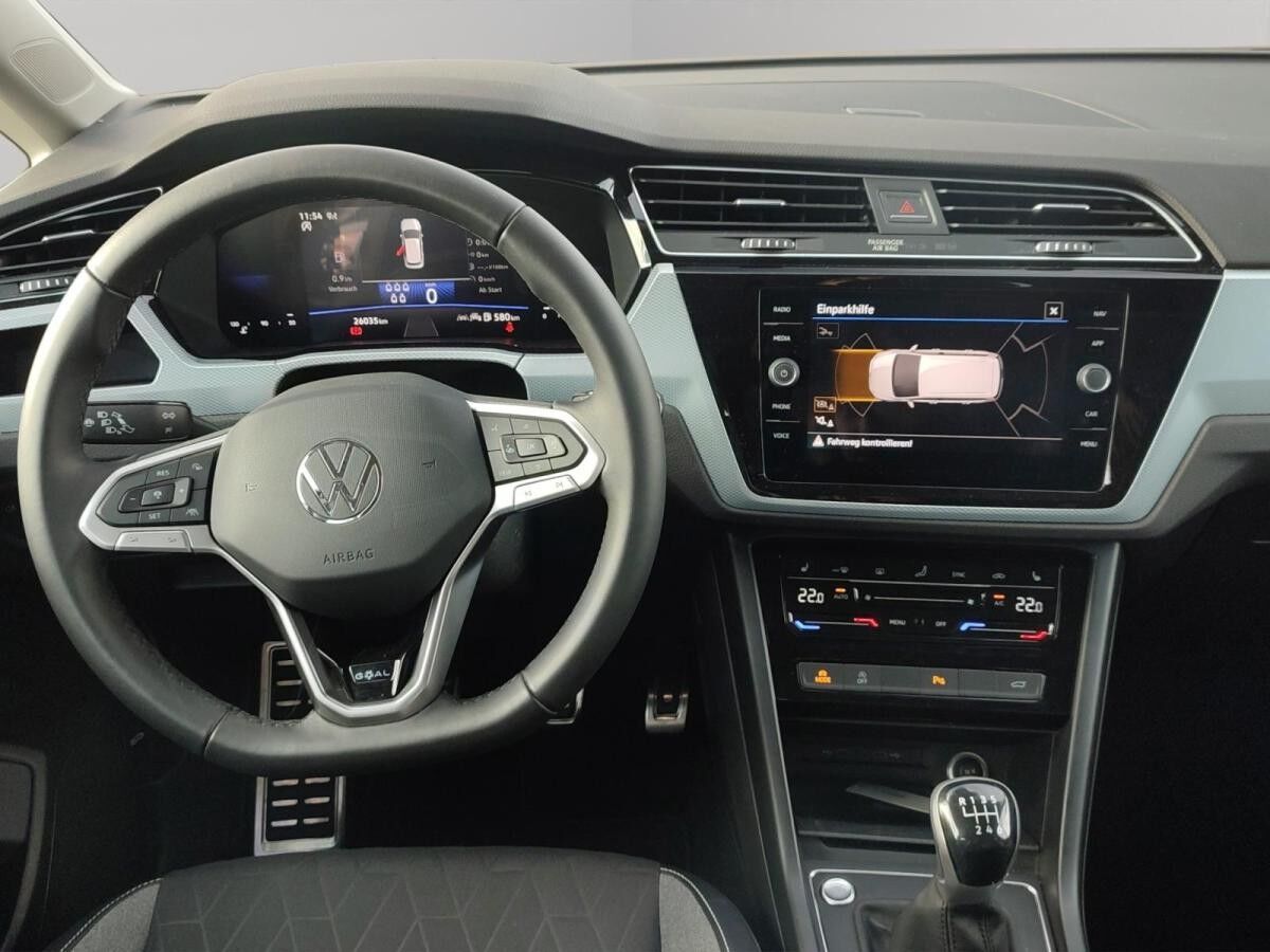 Volkswagen Touran Goal 1.5l TSI +7-SITZER+NAVI+RFK+APP-CONN