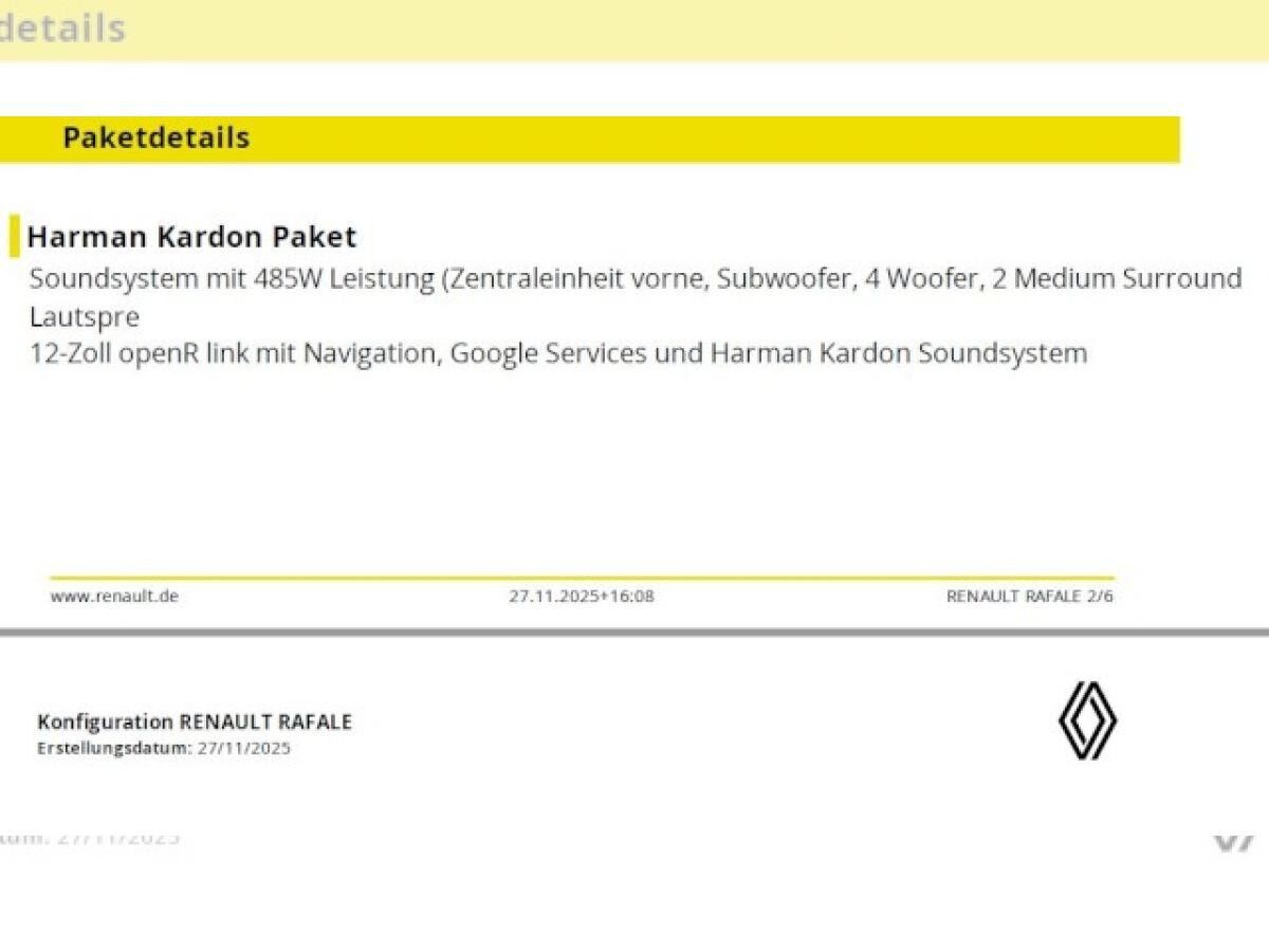 Renault Rafale Atelier Alpine E-Tech Plug-in Hybrid 300