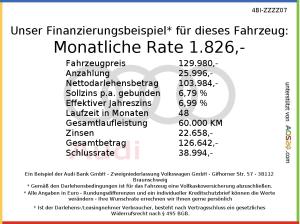 Audi RS6 Avant Digitales Cockpit Standhz. Memory LED