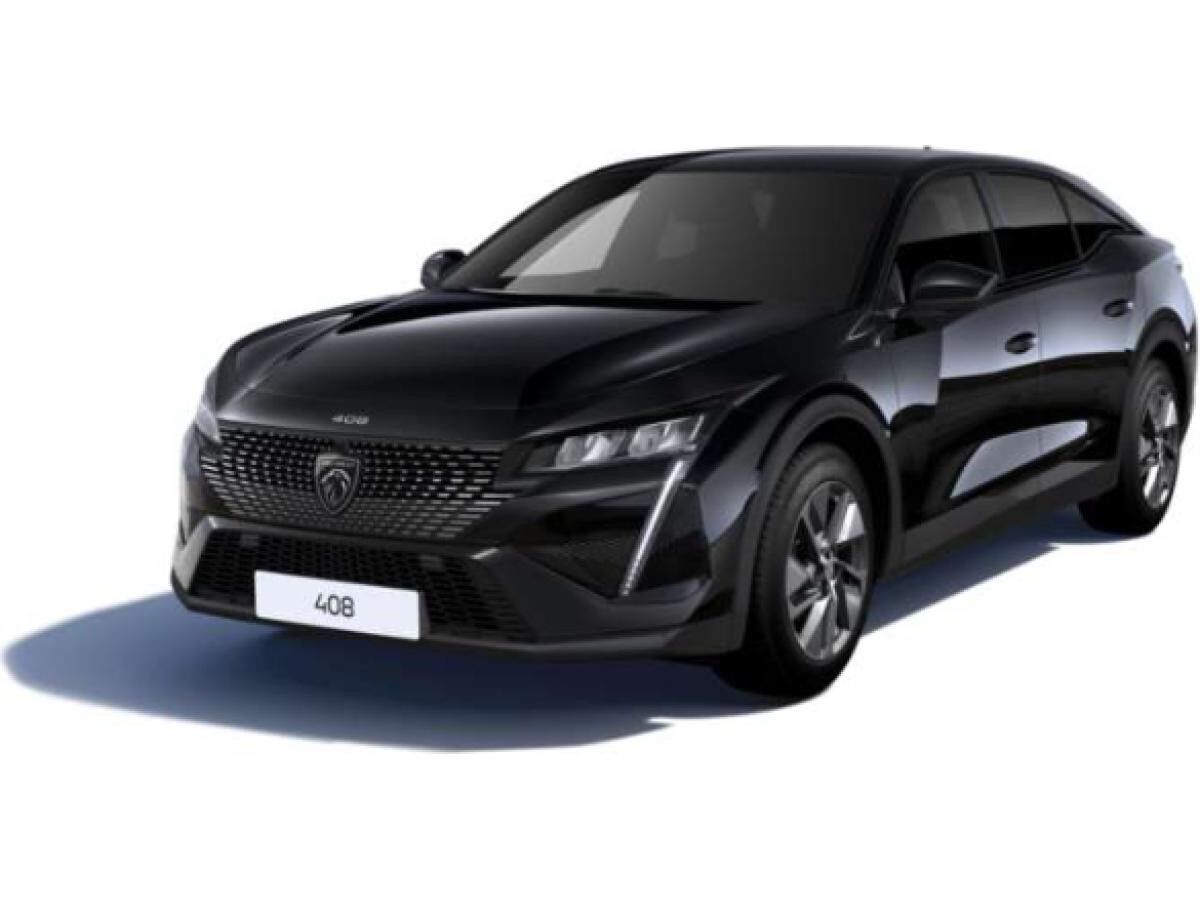 Peugeot 408 Allure HYBRID 145 PS Automatik BLACK Metallic, !BLACK DEAL!