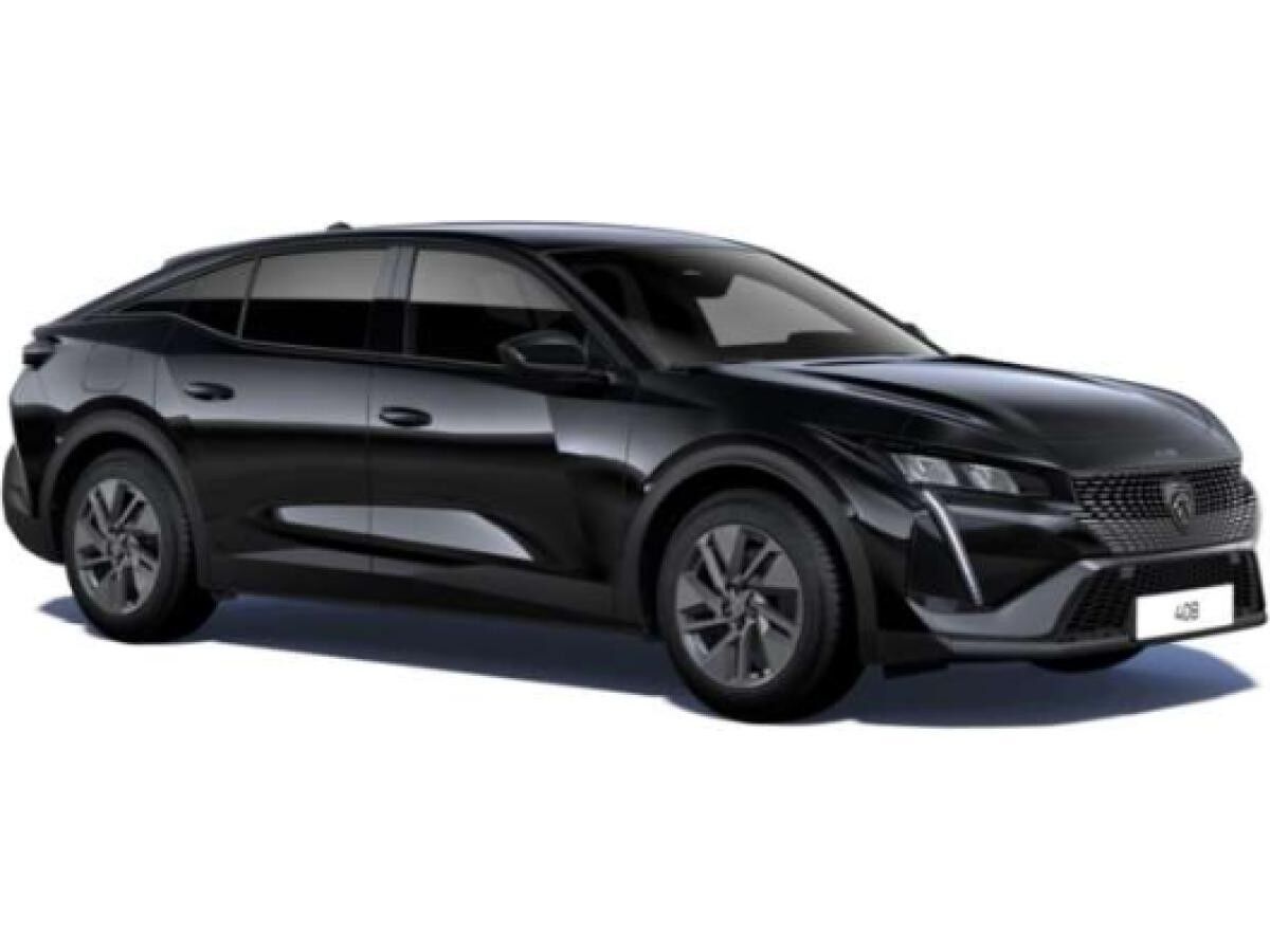 Peugeot 408 Allure HYBRID 145 PS Automatik BLACK Metallic, !BLACK DEAL!