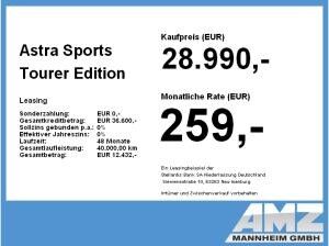 Opel Astra Sports Tourer Edition 1.2 Turbo **Gewerbehammer**