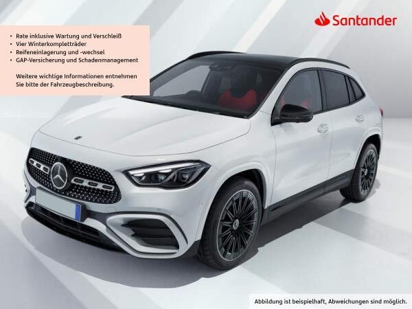 Mercedes-Benz GLA 200 inkl. Wartung/Verschleiß + GAP Service + Reifenservice + Schadenmanagement