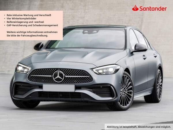 Mercedes-Benz C 200 inkl. Wartung/Verschleiß + GAP Service + Reifenservice + Schadenmanagement