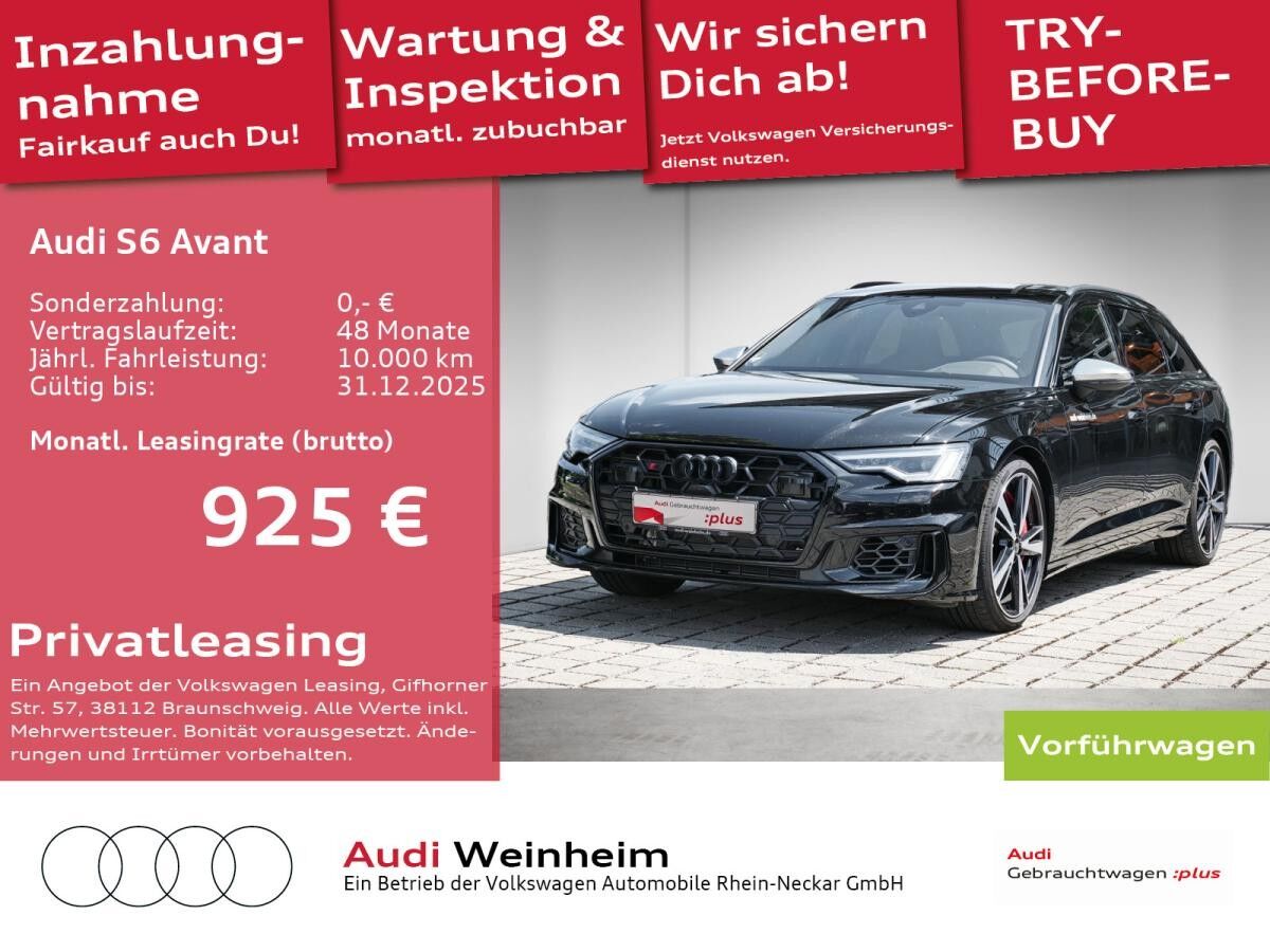 Audi S6 Avant 3.0 TDI quattro AHK Pano Sound uvm