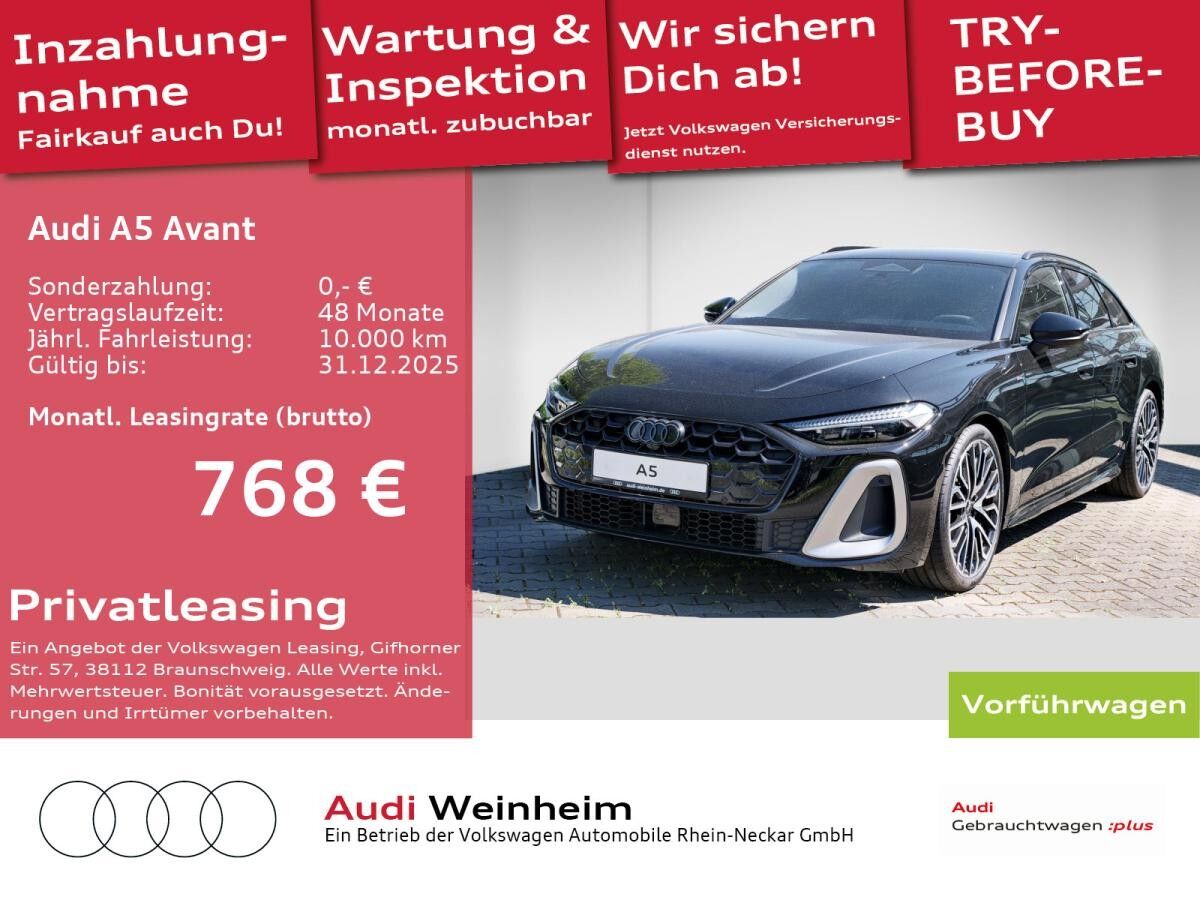 Audi A5 Avant2.0 TDI Avant quattro edition one AHV LED uvm