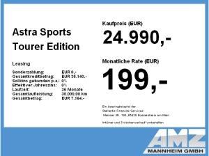 Opel Astra Sports Tourer Edition 1.5 Diesel **Gewerbehammer**