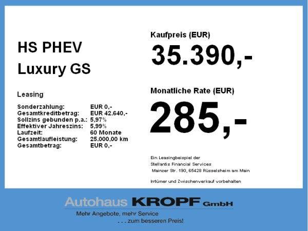 MG HS PHEV Luxury 360Grad,SHZ,PDC,NAVI,LED,Autom.