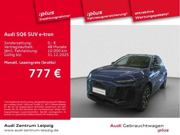 Audi SQ6 e-tron edition one blue *Pano*HuD*