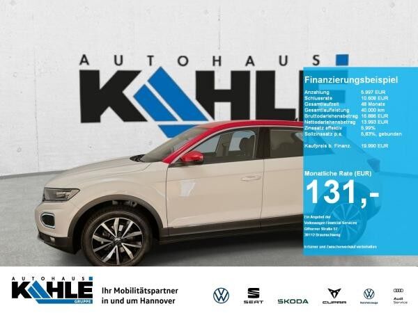 Volkswagen T-Roc 1.0 TSI Style App Connect Navi PDC Kamera