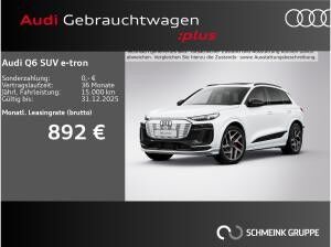 Audi Q6 e-tron Q6 SUV e-tron performance Sline AHK PANO B&O HUD