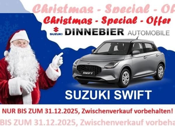 Suzuki Swift "Club-Christmas" inkl. Sitzheizung und Allwetterreifen