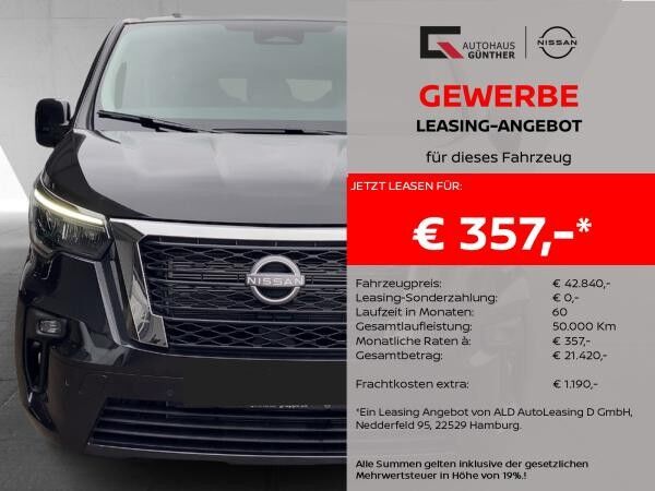 Nissan Primastar Kombi9 TEKNA Autom.170PS Winter/Design/2ST/HK/L1H1