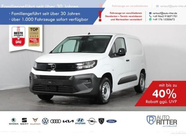 Opel Combo Länge 1 mit normaler Nutzlast Cargo L1 1.5 Diesel 6-Gang BlueHDi