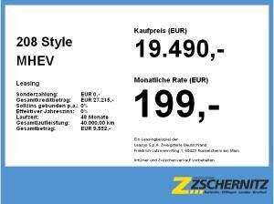 Peugeot 208 Style MHEV **Gewerbeknaller**