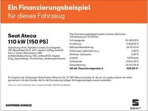 Seat Ateca STYLE EDITION 2.0 TDI 150 PS DSG Vorführwagen  (Neuss)