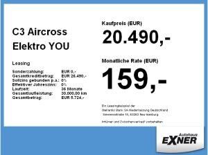 Citroën C3 Aircross Elektro YOU **Gewerbeangebot**