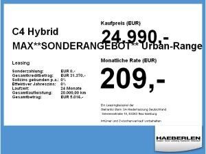 Citroën C4 Hybrid MAX**SONDERANGEBOT** LED+Navi+SHZ+360