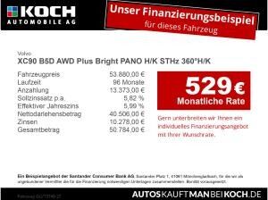 Volvo XC90 B5D AWD Plus Bright PANO H/K STHz 360°H/K