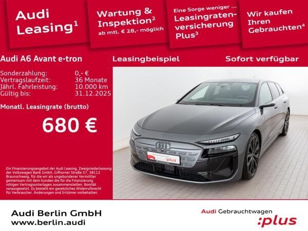 Audi A6 e-tron A6 Avant e-tron edition one qu. AHK 360 HUD PANO Audi A6 e-tron A6 Avant e-tron edition one qu. AHK 360 HUD PANO