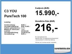 Citroën C3 YOU PureTech 100 S&S *BESTELLERFAHRZEUG*
