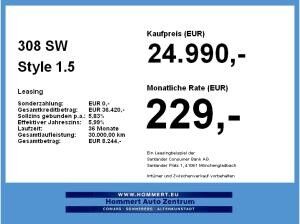 Peugeot 308 SW Style 1.5 Diesel **Gewerbeknaller**