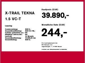 Nissan X-Trail X-TRAIL TEKNA 1.5 VC-T MHEV 4x2 WKR inkl.