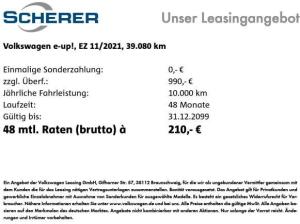 Volkswagen up! e-up! *Active* SHZ R-Kamera Climatronic