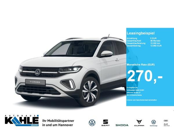 Volkswagen T-Cross 1.0 TSI DSGStyle CarPlay GJR AHK RFK