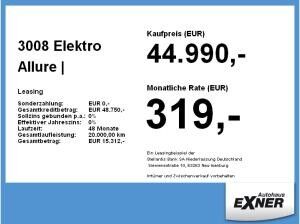 Peugeot 3008 Elektro Allure | FREI KONFIGURIERBAR | Privat