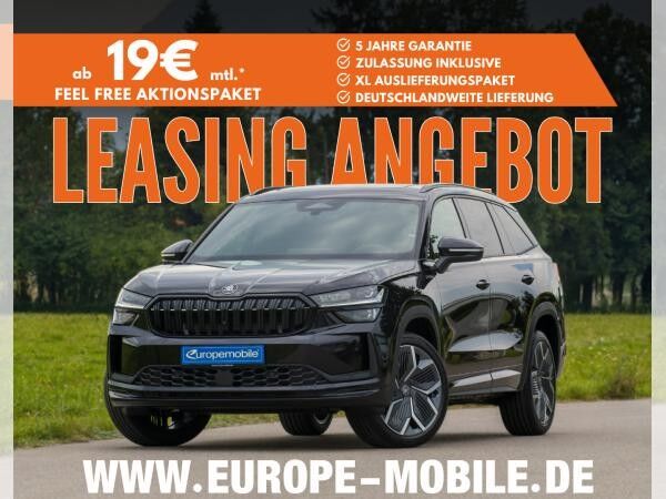 Skoda Kodiaq SPORTLINE 2.0 TDI DSG 4x4 142 kW (UVP 63.760€/SOFORT) 7-SITZE/PANO/MATRIX/NAV/KESSY/AHK/20"/UV
