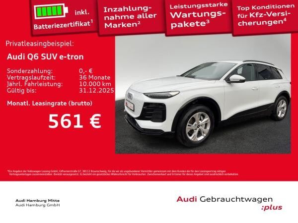 Audi Q6 e-tron LED Sitzhzg Kamera